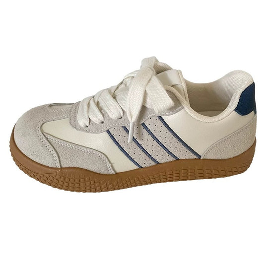 Damen Modische Freizeitschuhe mit atmungsaktiven Netz-Elementen und rutschfester Sohle EB