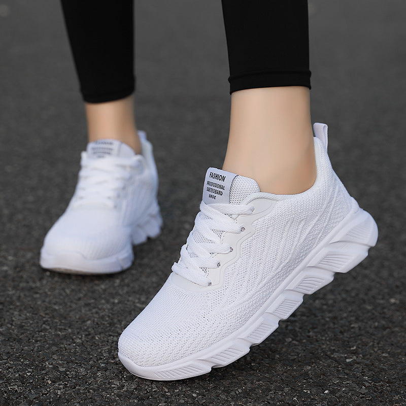 Damen Sportliche Laufschuhe mit atmungsaktiver Mesh-Konstruktion und rutschfester Sohle EB