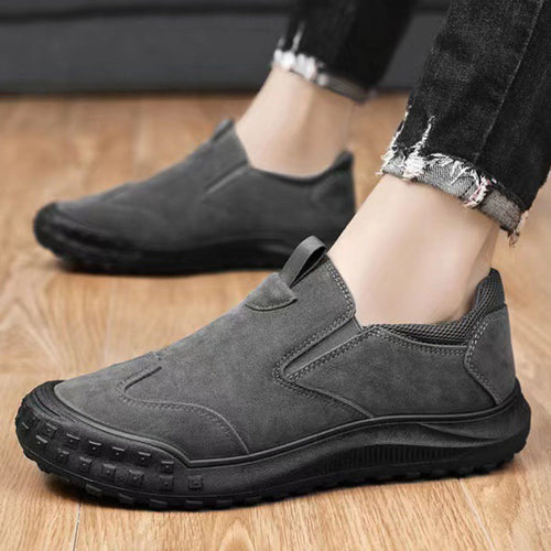 Damen Bequeme Slip-On Sneakers mit rutschfester Sohle EB