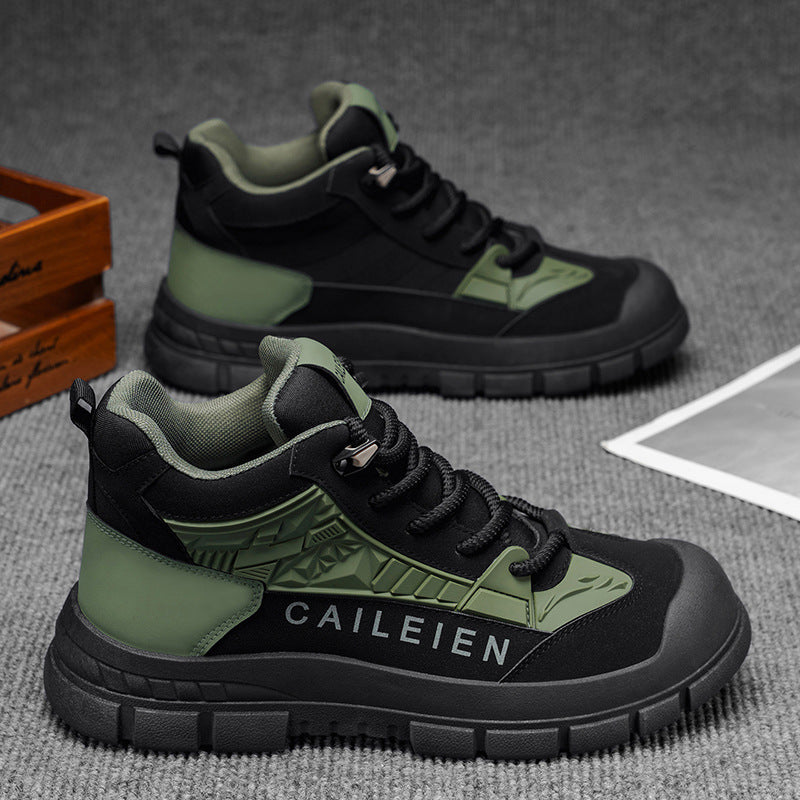 Damen Sportliche High-Top Schuhe mit rutschfester Sohle und robustem Design EB