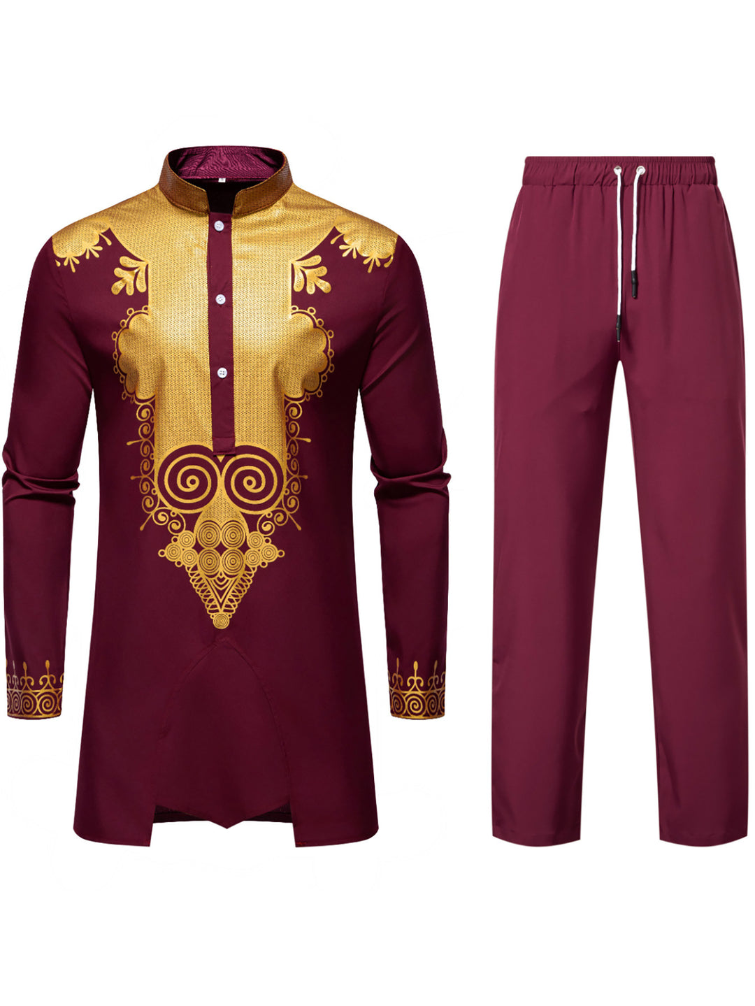 Herren elegantes Kombi-Outfit mit dekorativen Verzierungen EB