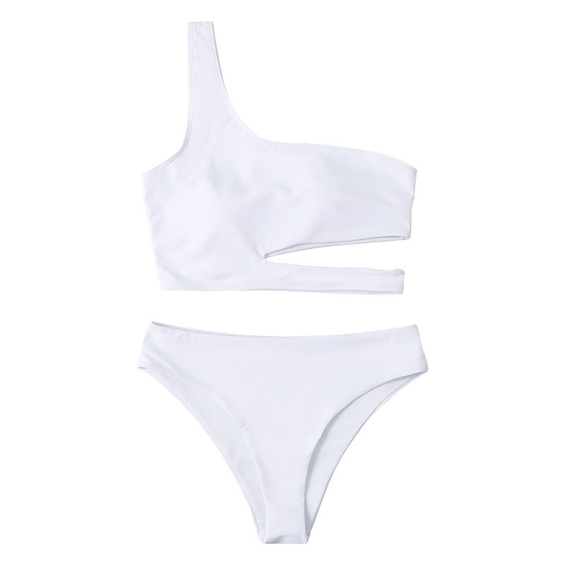 Damen Einseitiger Bikini mit innovativem Cut-Out EB