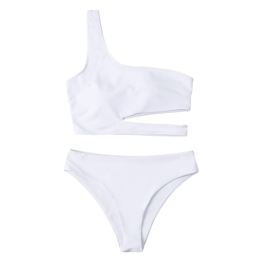 Damen Einseitiger Bikini mit innovativem Cut-Out EB