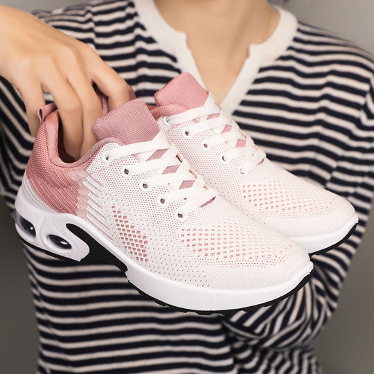 Damen Atmungsaktive Sneaker mit dämpfenden Luftpolstern EB