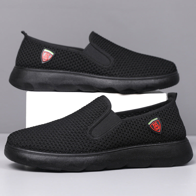 Damen Bequeme Atmungsaktive Slip-On Sneakers EB