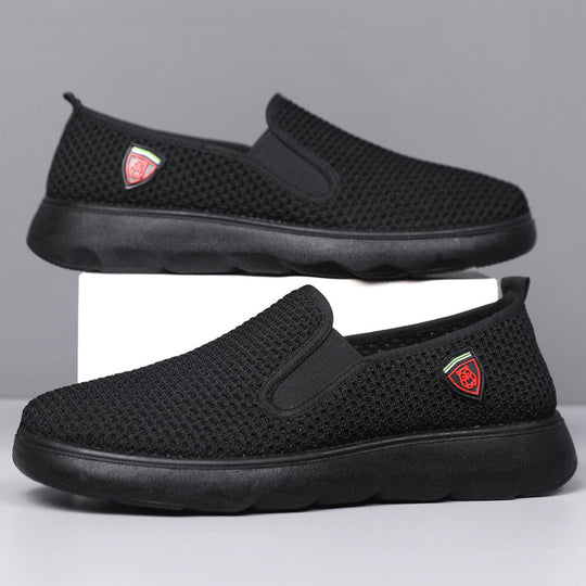 Damen Bequeme Atmungsaktive Slip-On Sneakers EB