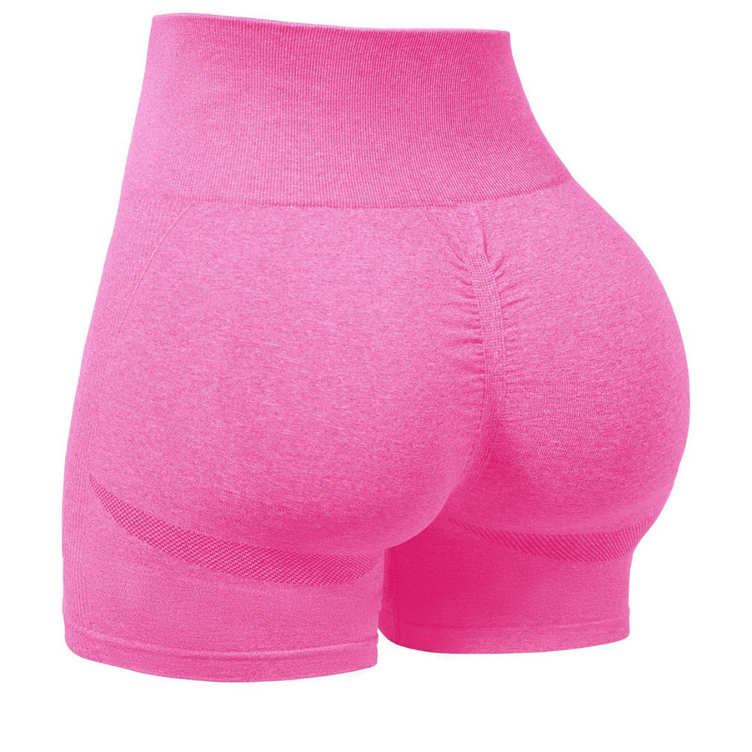 Damen Hochbundige Fitness Shorts mit innovativer Formgebung EB