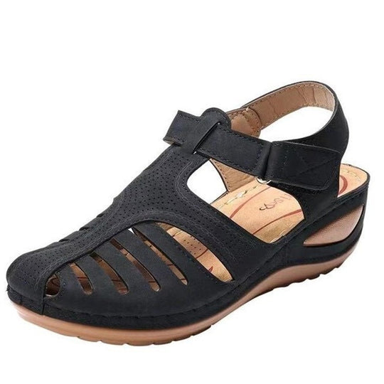 Damen Sandalen mit atmungsaktivem Riemendesign und bequemer Innensohle EB