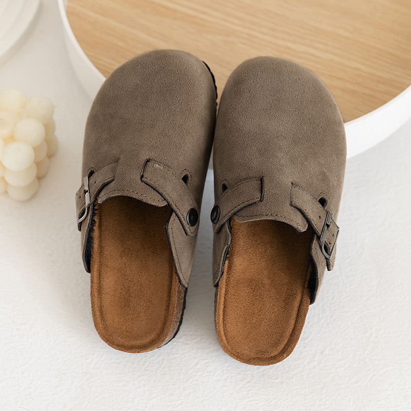 Damen Komfortable Clogs mit verstellbarem Riemen EB