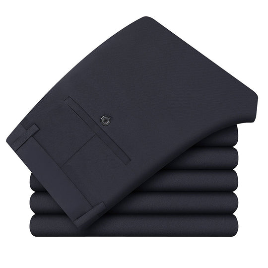 Herren Businesshose Slim‑Fit mit Bügelfalte und verdeckten Gesäßtaschen EB