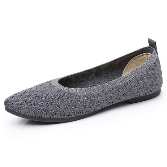 Damen Flats mit atmungsaktivem Netzdesign und flexiblem Fußbett EB