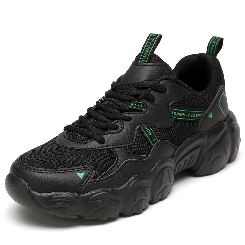 Damen Sportliche Sneakers im trendigen Chunky-Stil mit atmungsaktiven Mesh-Obermaterial und dämpfender Sohle EB