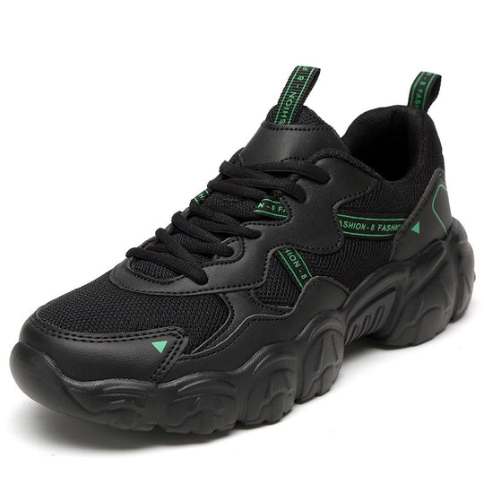 Damen Sportliche Sneakers im trendigen Chunky-Stil mit atmungsaktiven Mesh-Obermaterial und dämpfender Sohle EB