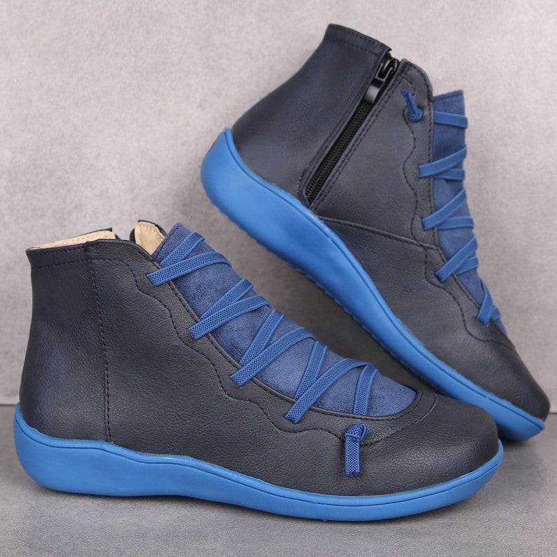 Damen Bequeme und modische Stiefeletten EB