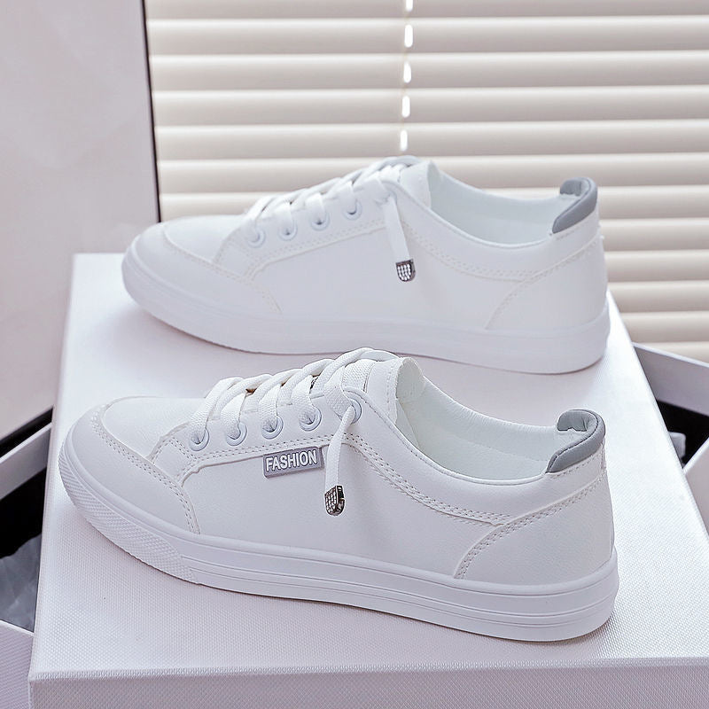 Damen Sportliche Sneakers mit seitlichem Logo und klassischem Design EB