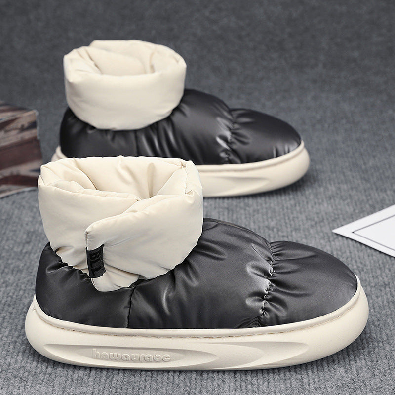 Damen warme Isolier-Schuhe mit hochwertiger Polsterung und rutschfester Sohle EB