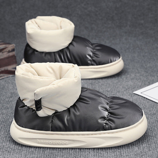 Damen warme Isolier-Schuhe mit hochwertiger Polsterung und rutschfester Sohle EB
