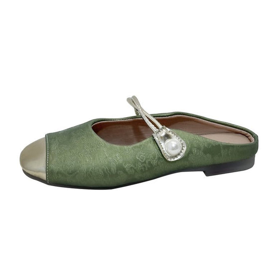 Damen modische Ballerinas mit dekorativem Riemchen und weicher Innensohle EB