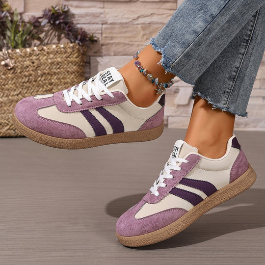Damen Urbanes Lifestyle-Sneaker mit sportlichem Obermaterial und rutschfester Sohle EB