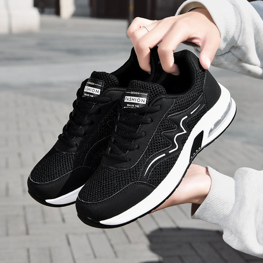 Damen nan City-Walking-Sneaker mit sichtbarer Fersenluftkammer und ergonomischer EVA-Dämpfung EB