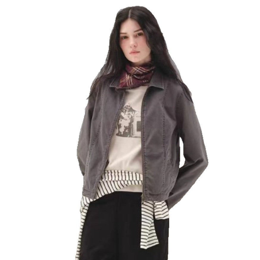 Damen Freizeitjacke mit lässigem Schnitt und praktischen Taschen EB