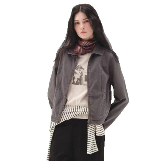 Damen Freizeitjacke mit lässigem Schnitt und praktischen Taschen EB