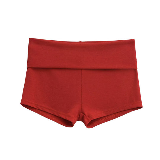 Damen bequeme Sportshorts mit breitem Bund EB