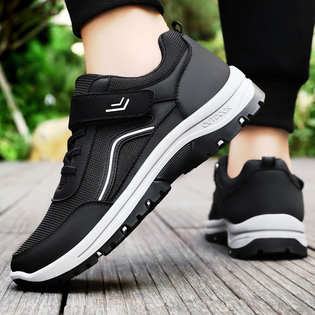 Damen Sportliche Outdoor-Sneaker mit verstellbarem Klettverschluss und rutschfester Sohle EB