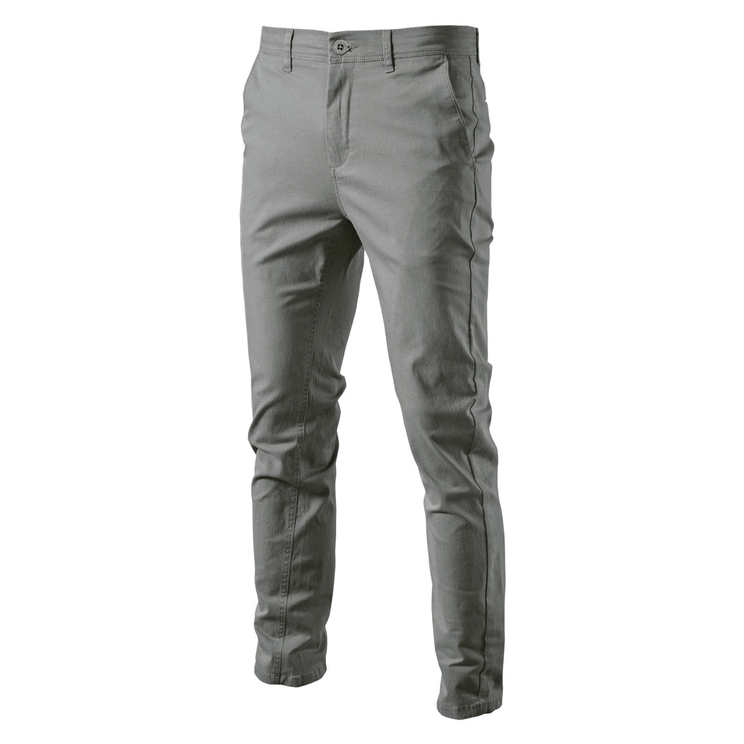 Herren Chinohose mit schmaler Passform und elastischem Bund EB