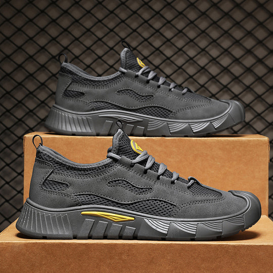 Damen Sportliche Trend Sneakers mit atmungsaktiver Sohle EB