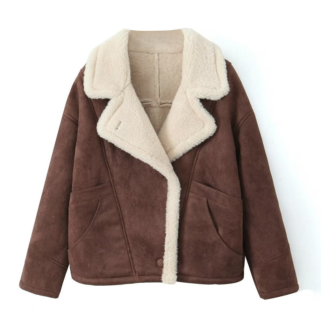 EB | Warm und Fluffiger Vintage Coat