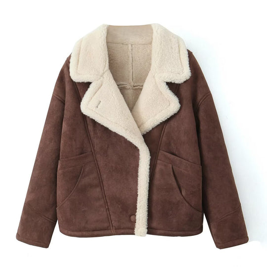 EB | Warm und Fluffiger Vintage Coat