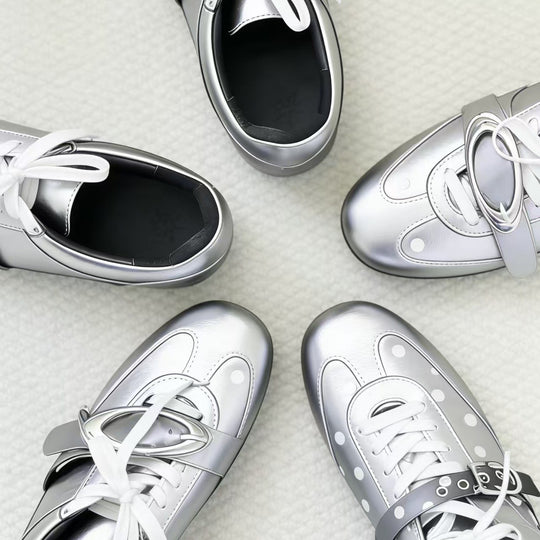 Damen Sportliche Sneaker mit innovativem Design und reflektierendem Obermaterial EB