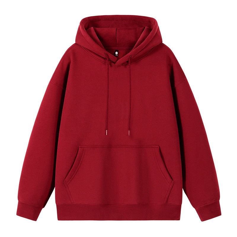 Damen lässiger Kapuzenpullover mit Kängurutasche und bequemem Schnitt EB