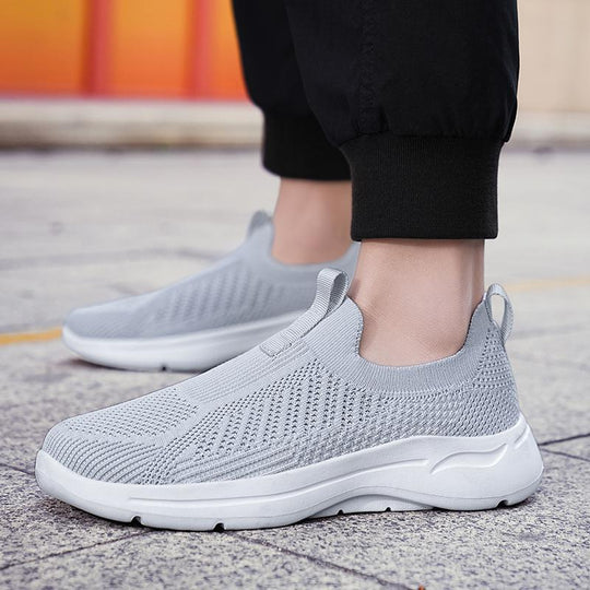 Damen Atmungsaktive Slip-On Sneakers mit rutschfester Sohle EB