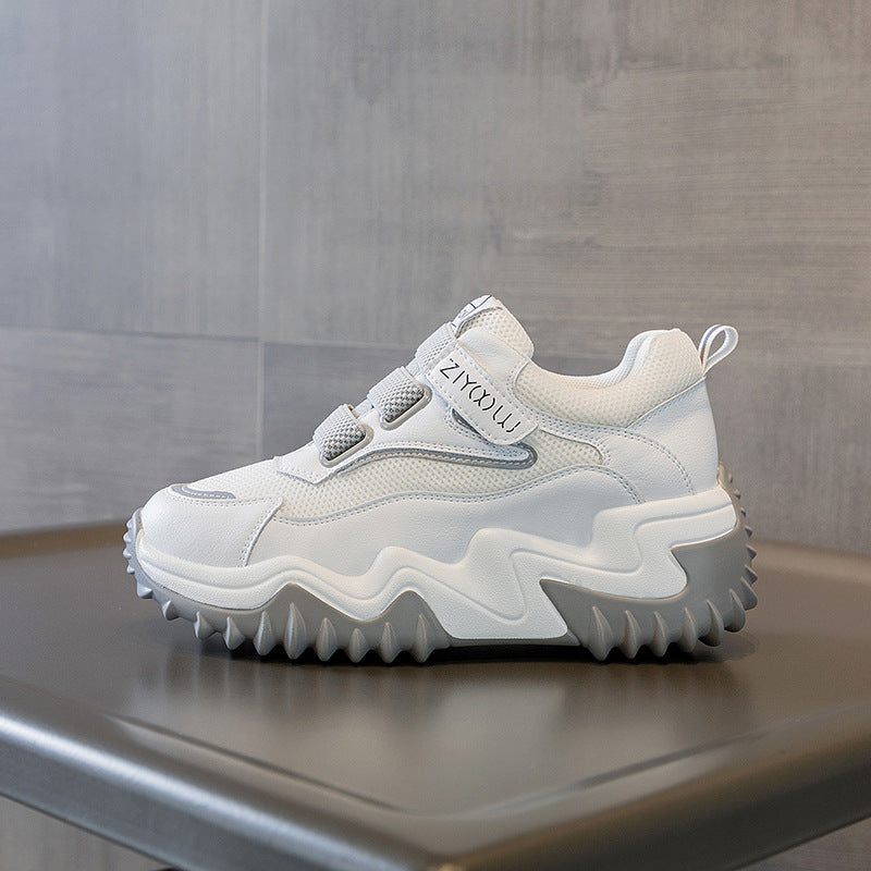 Damen Sportliche Trend-Sneaker mit gepolsterter Sohle und rutschfester Laufsohle EB