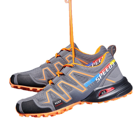 Damen Sportliche Trailrunning-Schuhe mit rutschfester Sohle und atmungsaktivem Obermaterial EB 1771105458