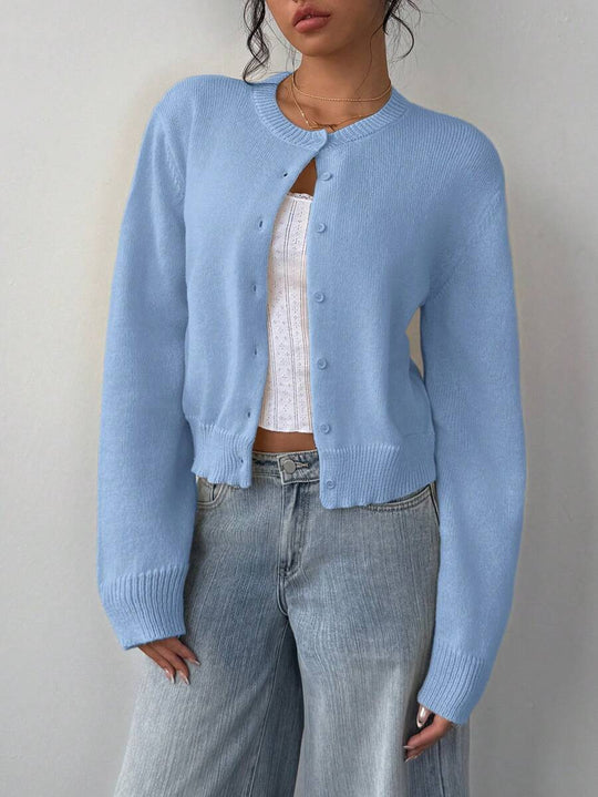 Damen Strickjacke im Oversized-Stil EB