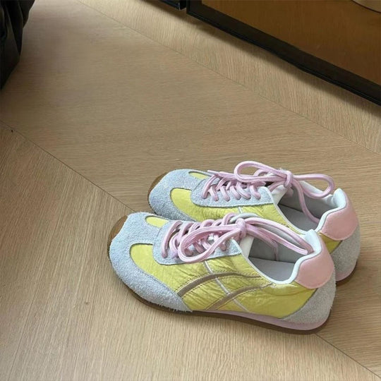 Damen Sportliche Sneakers mit atmungsaktivem Obermaterial und bequemem Fußbett EB