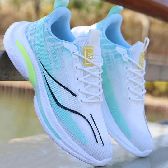 Damen Hochleistungs-Sneaker mit atmungsaktiver Mesh-Oberfläche und stoßdämpfender Sohle EB