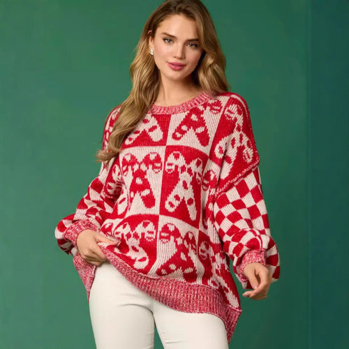 Damen lässiger Pullover EB