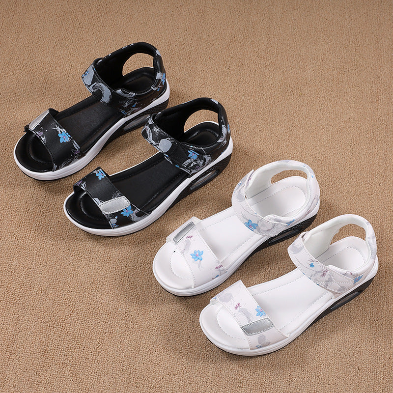 Damen Bequeme Sandalen mit Luftpolsterung EB