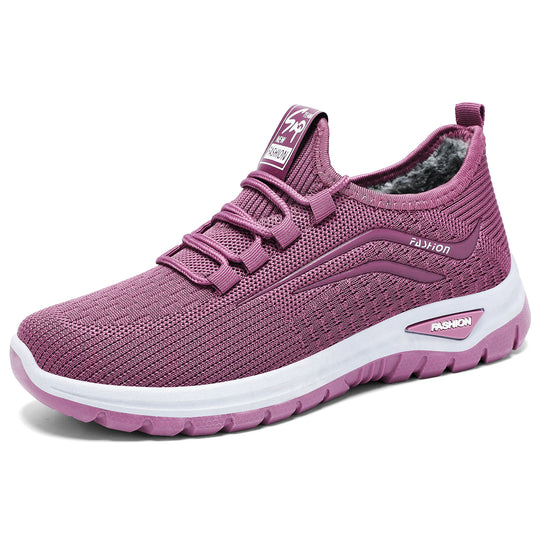 Damen Sportliche Lauf-Sneaker mit atmungsaktivem Obermaterial und rutschfester Sohle EB