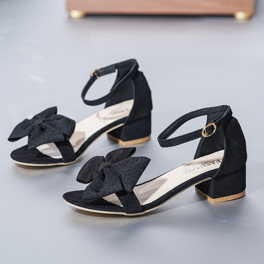 Damen Sandalen mit elegantem Riemendesign und komfortablem Blockabsatz EB