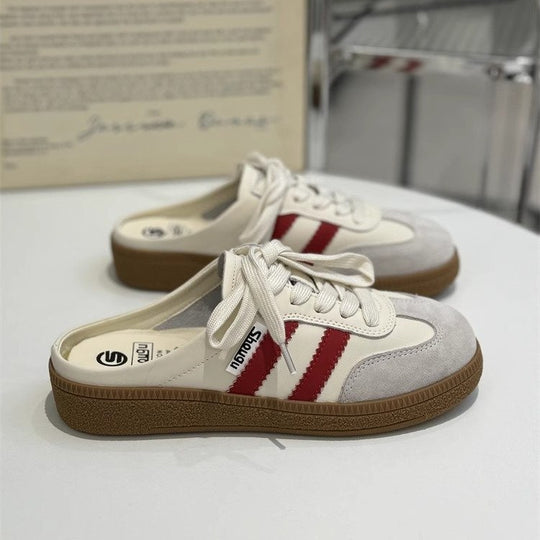 Damen Komfortable Slip-On Sneaker mit modischen Akzenten EB
