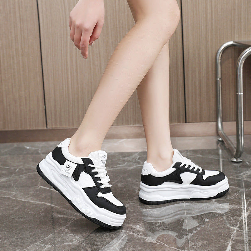 Damen Chunky Sneakers mit atmungsaktiver Mesh-Oberfläche und dämpfender Sohle EB