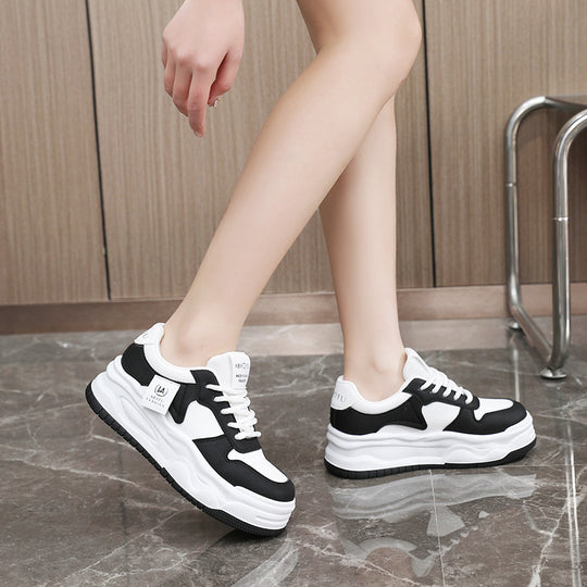 Damen Chunky Sneakers mit atmungsaktiver Mesh-Oberfläche und dämpfender Sohle EB