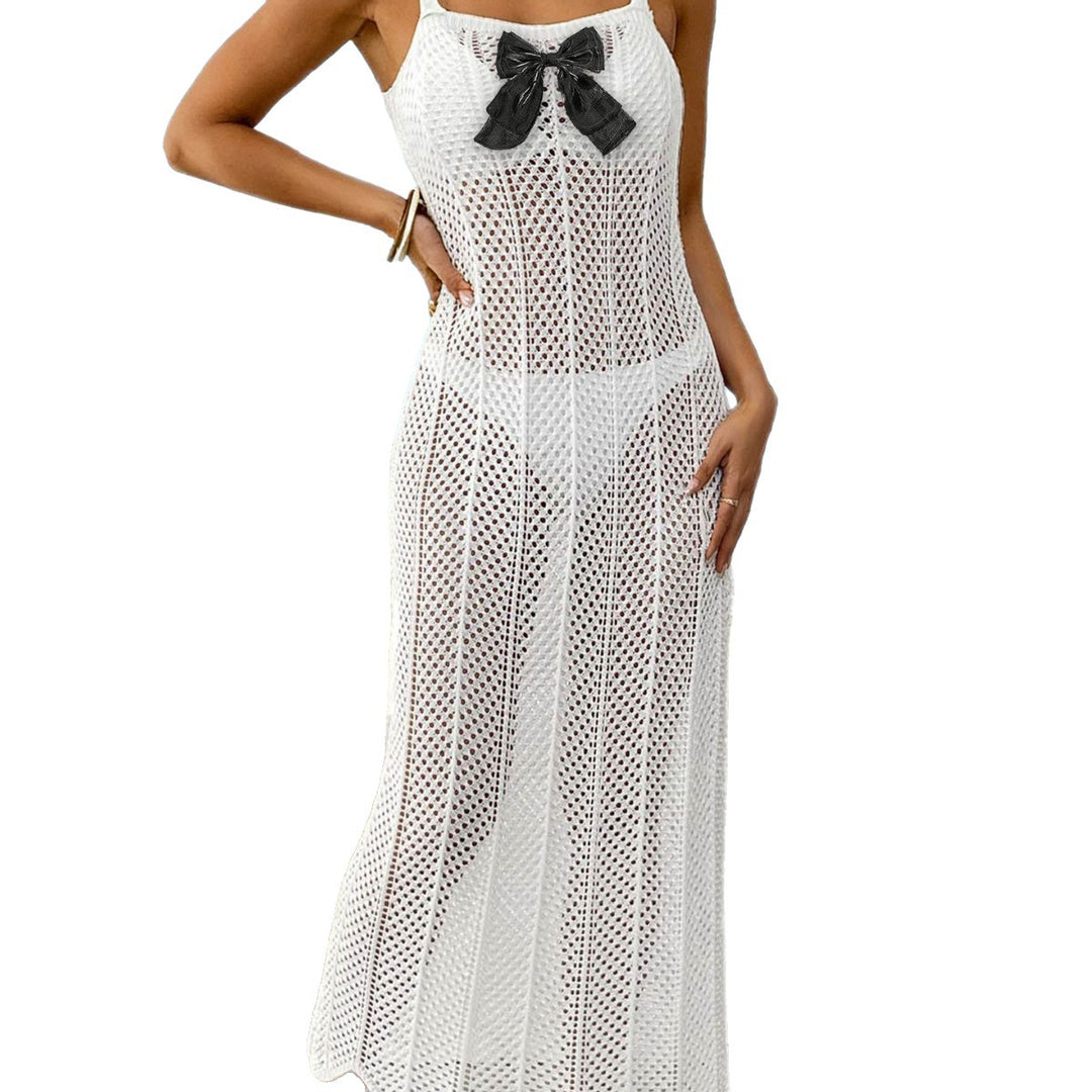 Damen transparenter Strandsarong mit elegantem Design EB