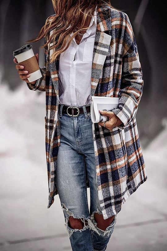 Damen Oversized Karottenjacke im lässigen Business-Look EB