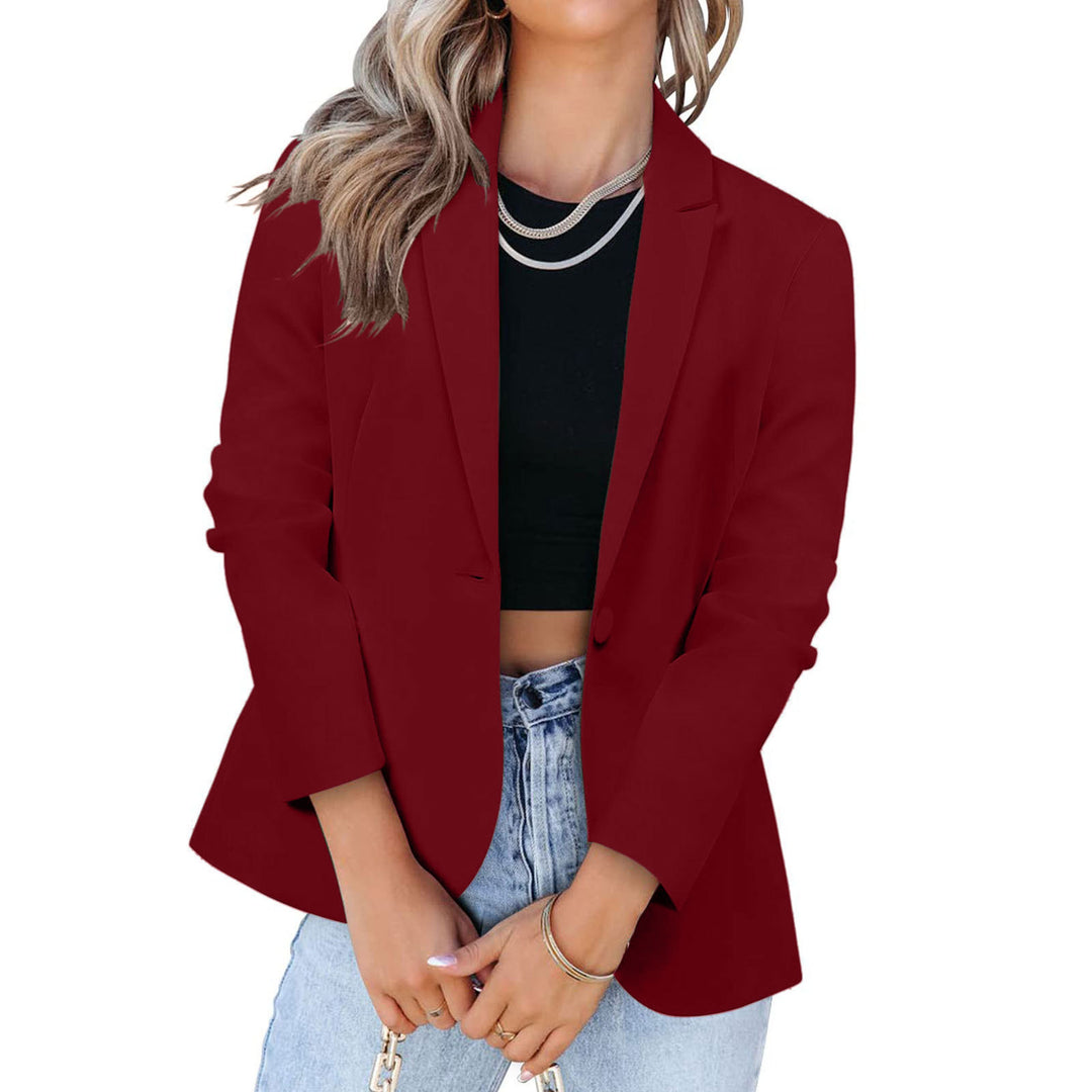 Damen Eleganter Blazer mit modernem Schnitt und praktischen Taschen EB